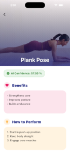 yoga pose detection